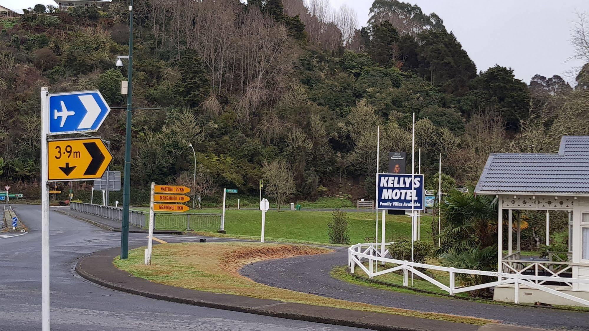 Kelly'S Riverside Motel Taumarunui Eksteriør bilde