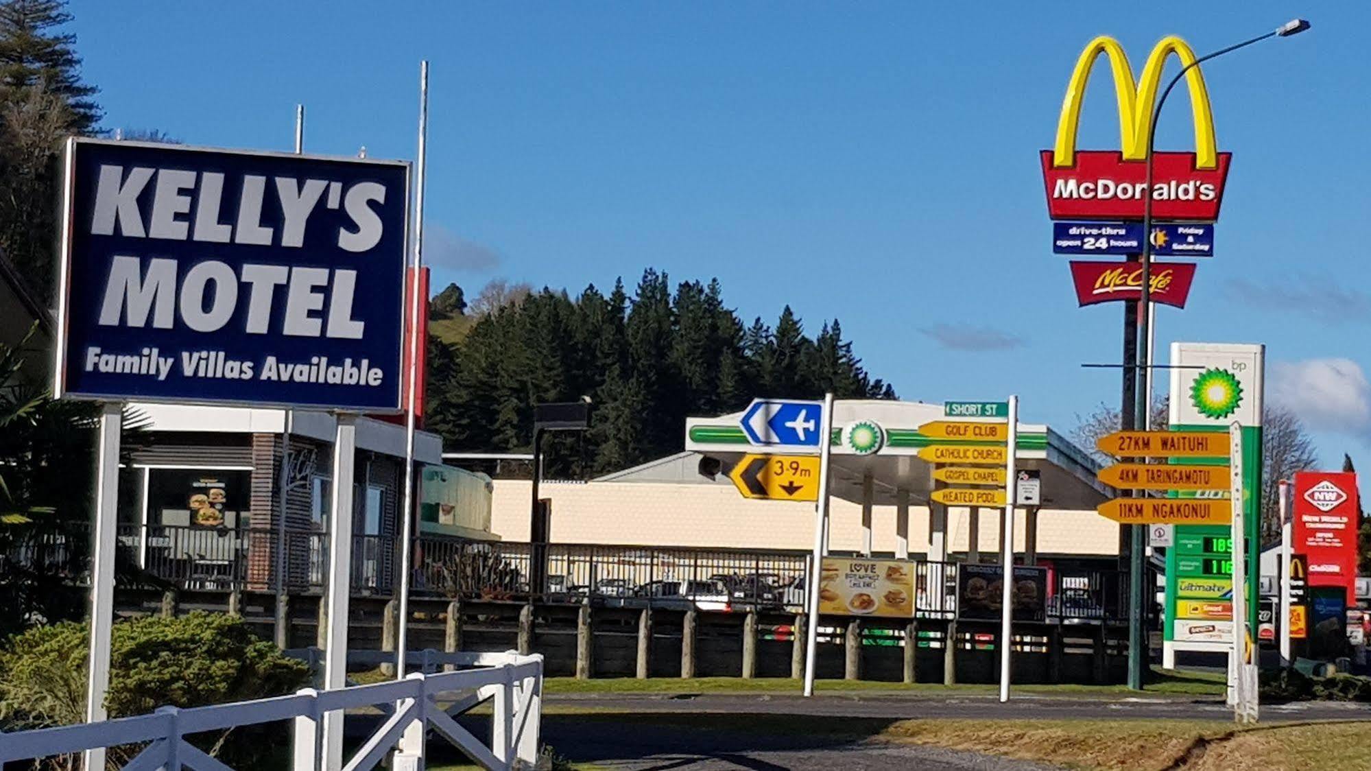 Kelly'S Riverside Motel Taumarunui Eksteriør bilde