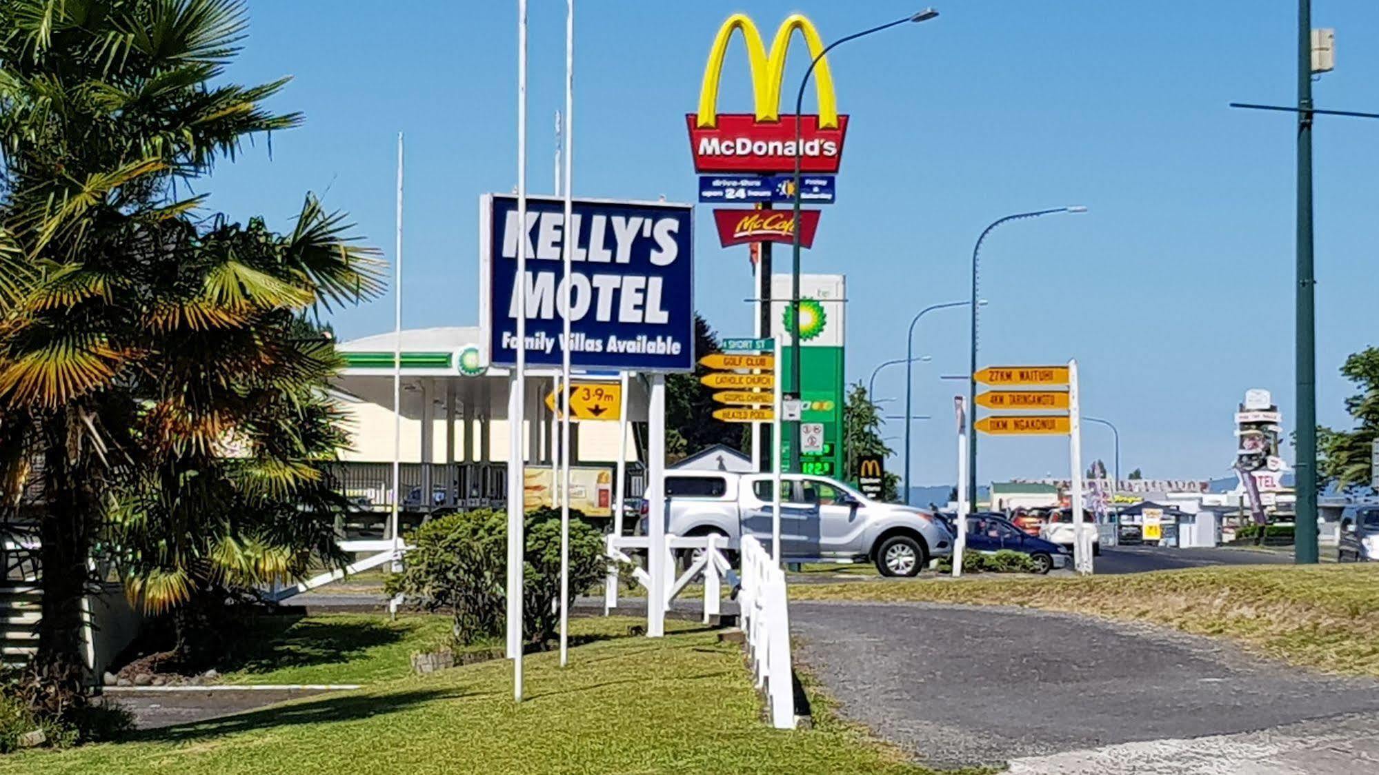 Kelly'S Riverside Motel Taumarunui Eksteriør bilde